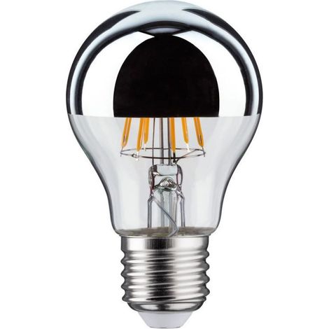 Ampoule filament décorative E27 11W – 1350 Lumen blanc chaud – Durée de vie 20 000 h – Calotte argentée transparente – Millumine (1/2)