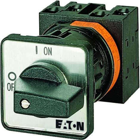 InterMarche-Arrêt tripolaire + 2 Contact F + 1 Contact O 32 A 90 ° encastré 000040480 EATON T3-3-15683/EZ