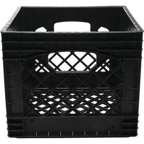 Caja cúbica de plástico resistente de 16 litros, solución de almacenamiento duradera para organizar el hogar, la oficina y el garaje, e ideal para el transporte de mercancías (1/2)