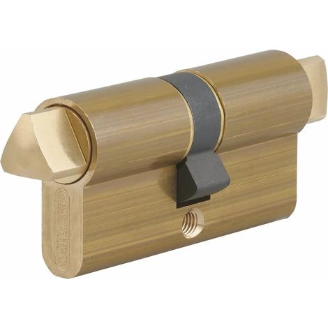 Cylindre profile hg 30x30 - 2 triangles externes 14 laiton