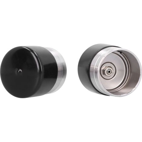 Bearing Buddy Radabdeckungen aus Edelstahl, 1,98 Zoll, universelle Schmiernippel für Bootsanhänger (2er-Set) (1/5)