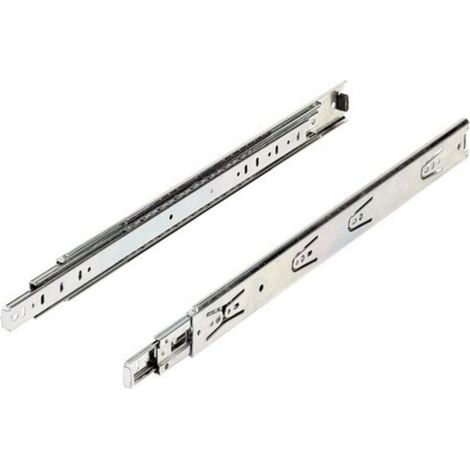 Paire de coulisses KA5632 L.650mm - Largeur d'installation 12,7 mm - 45 kg - 73284 (1/3)