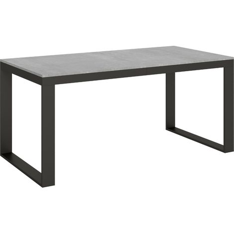 Table Ă manger extensible Tiroz evolution 180 Ă 284 cm 4 pieds-Gris ciment-4 pieds-180 Ă 284 cm (1/5)