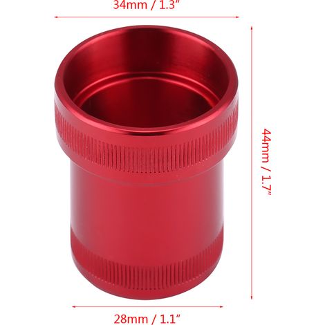 Couvercle de soupape solénoïde de modification automobile, couvercle de soupape solénoïde de moteur série Honda BDH (rouge) (1/5)