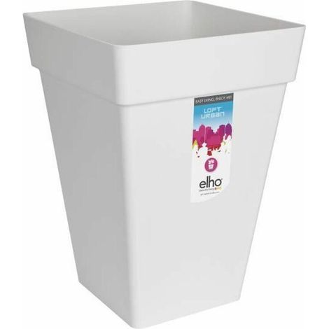 elho Blumenkasten hoch weiß 37 cm 39 Liter