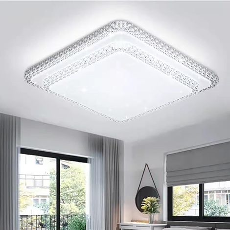 Plafoniera LED da 48w 50cm design elegante, lampada a parete effetto stellatoLuce Fredda 6400k (1/5)
