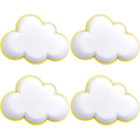 4Veilleuse en forme de nuage - Veilleuse à luminosité réglable -lumière douce et chaude (1/5)
