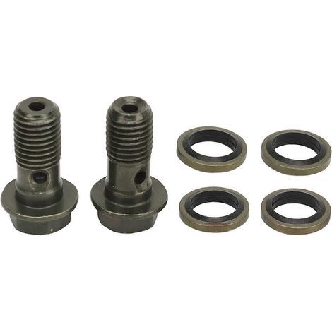 Durite de frein hydraulique tressée de 102 cm, raccord en T pour moto, compatible Coleman KT196 (1/3)