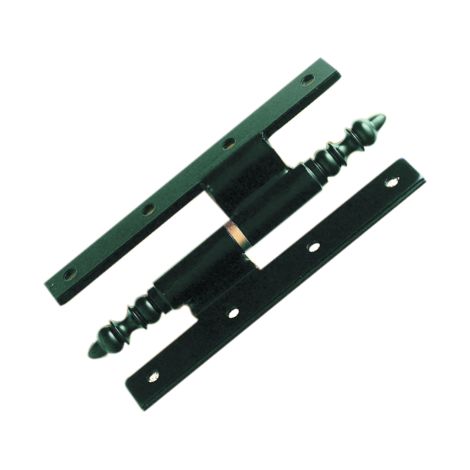 Cerniera rustica nera TORBEL - 190x80x100 - sinistra - PRC198GE