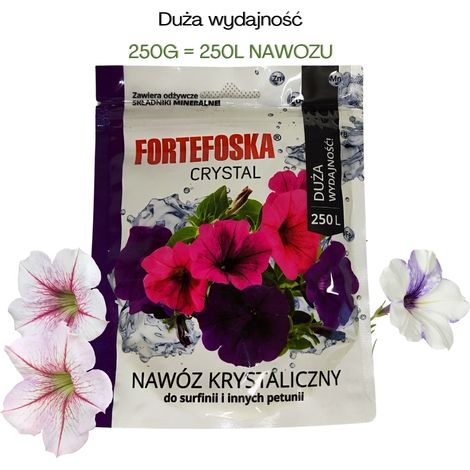 Concime cristallino Fortefoska per surfinia 250 g = 250 l
