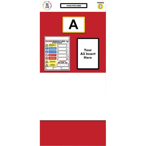 FRANKEL kaiserkraft, Tableau d'information pour rayonnages, (1/4)