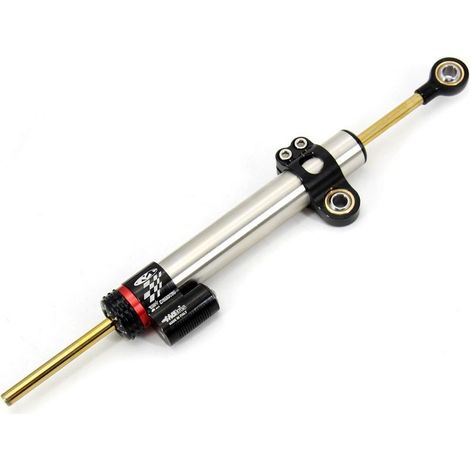 Universelles Motorradzubehör, modifizierte Stoßdämpfer, Titan-Lineale, Lenkerstabilisatoren, Stoßdämpfer, auf Lager. (1/4)