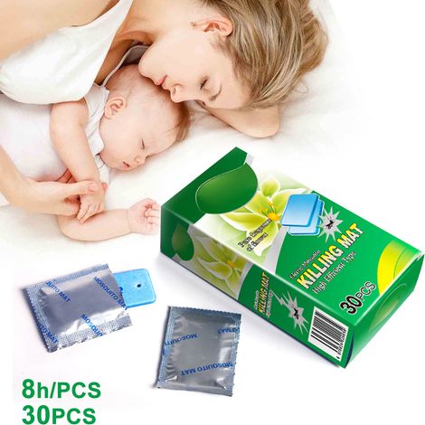 30pcs pastilles anti-moustiques répulsif anti-insectes anti-parasites pour spiralé électrique (1/2)