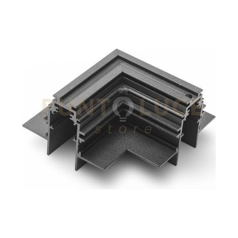 FIRENZE BI AV - ANGOLO 90° SOFFITTO NERO PER SISTEMA MODULARE/BINARIO FIRENZE