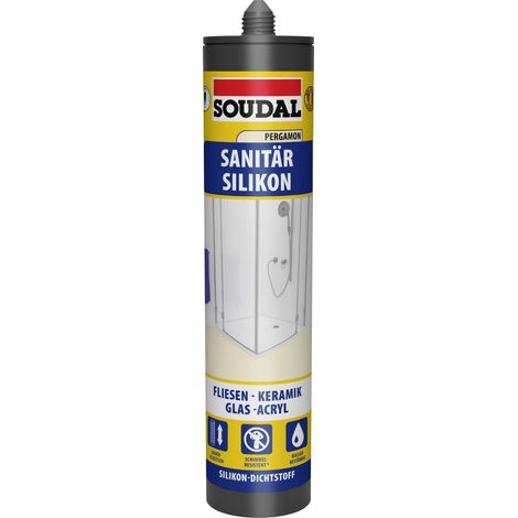 Soudal Sanitär-Silikon pergamon 300 ml Dichtmaterialien