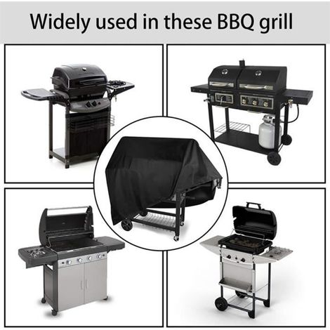Housse de protection pour barbecue - 150 x 60 x 100cm (1/3)