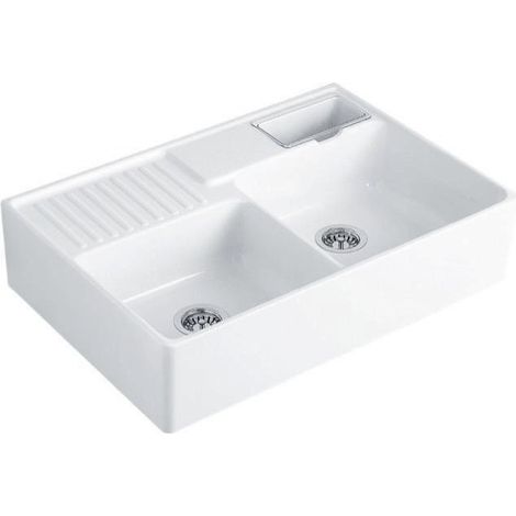 Lavello Tradition (2 vasche), Moduli, 895 x 220 x 630 mm, 2 vasche Steam
