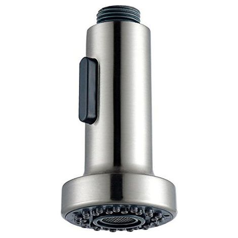 Douchette de rechange pour robinet de cuisine, 2 modes de pulvérisation, compatible avec les mitigeurs de cuisine extractibles, chromée UNOIU (1/3)
