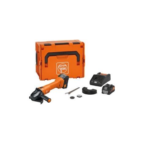 Fein Amoladora Angular a Batería Ø 125 mm CCG 18-125-12 AS Set ProCore / 2x 8,0 Ah ProCORE + Cargador en Maleta - 71221662000 (1/5)