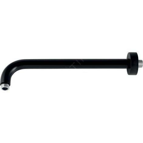 Novaservis - Bras de douche, longueur 35 cm, noir mat RAM350,5