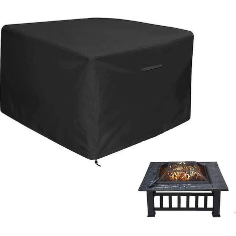 Housse de foyer extérieur carrée imperméable Wide Smile - Cadeau (1/5)