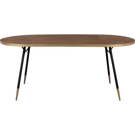 Table à manger, Table 180 cm Denise Marron en Wood, BOITE A DESIGN (1/5)