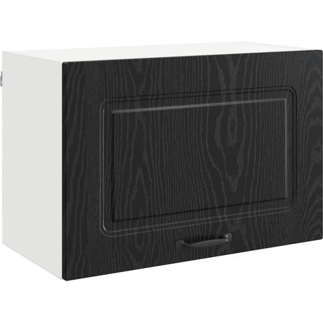 Maison Exclusive - Pannello lavastoviglie Kalmar Rovere Nero 60 x 31 x 40 cm