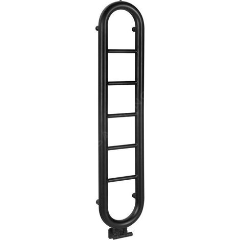 Radiateur de salle de bain HORIZON 330x1500 mm, noir mat (1/5)