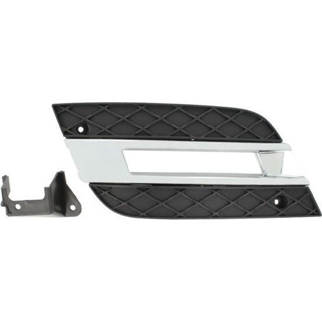 Grille de pare-choc avant droite avec trou feu de jour Mercedes ML W164 phase 2 2008-2011