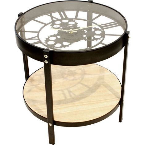 Table d'appoint HORLOGE (1/4)