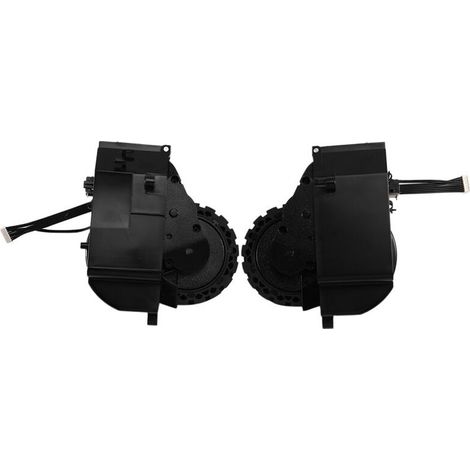 Moteur de Roue D'Aspirateur pour Aspirateur Robot Autonettoyant et Vidant EVA SDJ06RM, Pièces de Roues Motrices L+R (1/2)