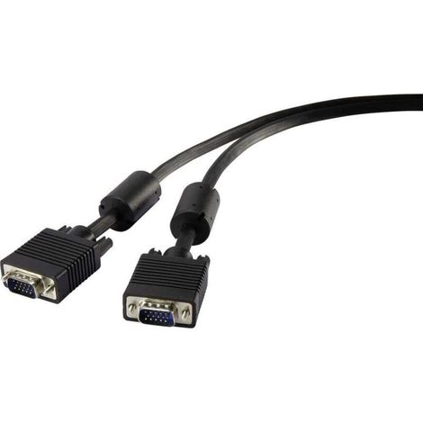 Câble de raccordement RF-4212495 1.00 m noir W719831 (1/2)
