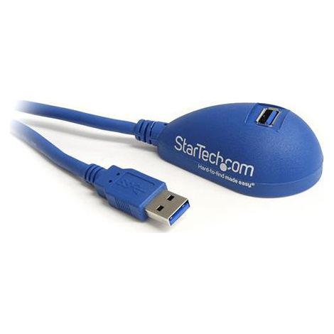 Startechcom USB3SEXT5DSK USB-Verlängerungskabel Blau 1,5 m (1/5)