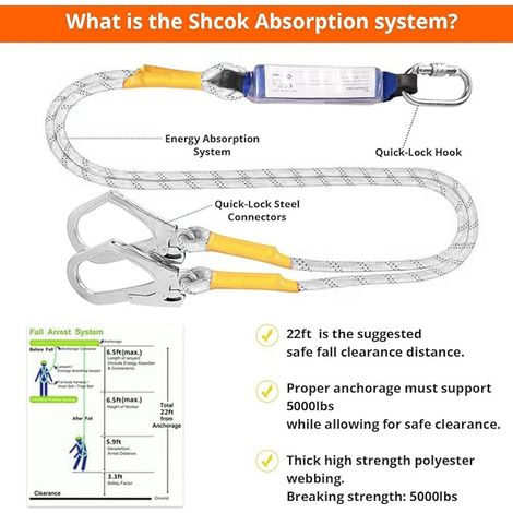 Professional Safety Harness Safety Harness 450kg Climbing Equipment Tree Care inc Rope (1/5)