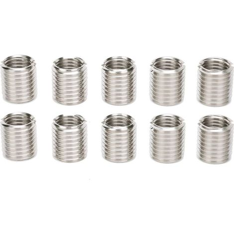 Jeffergarden Manchon de réparation de Conversion de fixation de filetage d'écrou d'insertion, vis M16 femelle et M20 mle 10 pièces (1/5)