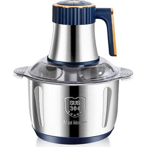 Elektrischer Fleischwolf (5 Liter), multifunktionale Küchenmaschine, Gemüse- und Obstzerkleinerer, Zerkleinerer, US-Stecker (1/5)