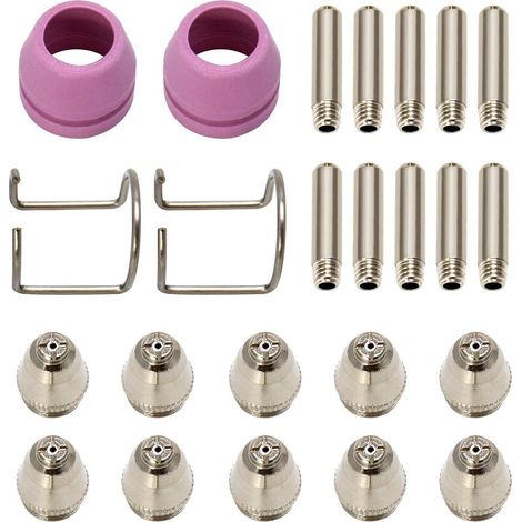 D'électrode de la torche de coupage au plasma Consommable , pour la torche de coupe au plasma SG55 AG-60 , 24 pièces (1/5)