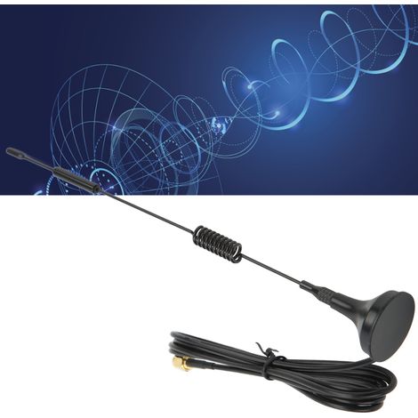 Antenne à ressort 4G XP-4G-004, borne de recharge automatique à griffes, borne publicitaire, antenne omnidirectionnelle à ventouse 4G à gain élevé, base magnétique. (1/5)