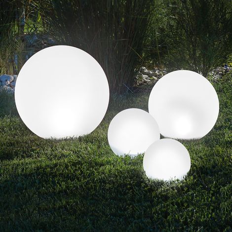 esotec Solarkugel für den Garten multicolor 4er SET Leuchtkugel outdoor 102615 (1/5)