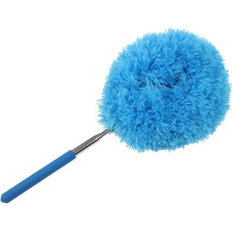 Extendable Feather Duster, Household Furniture Dusting Tool, 12 99x31 5 inches Telescopic Dust Remover with Bendable Head for Cleaning Ceiling Fans, High Layers and Home Necessity (1/5)