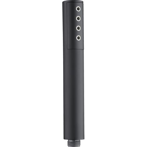 Pommeau de douche Pretto - Noir - Jet Mistral - Système anticalcaire - Accessoires de salle de bain