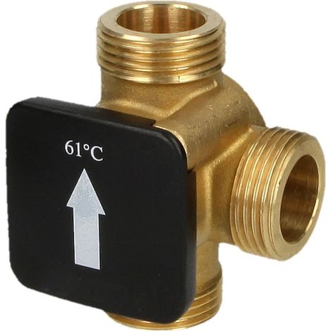 Vanne de charge thermique 1 1/4’’ FM avec température d'ouverture +61 °C