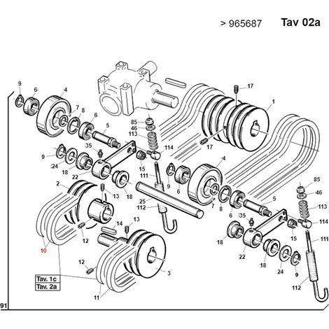 Keilriemen TURBOGRASS Modelle ORIGINAL GIANNI FERRARI 00.17.04.0180