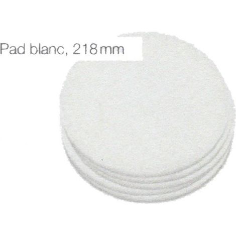 SuperPad blanc HandXcenter 218 mm (boîte de 5)