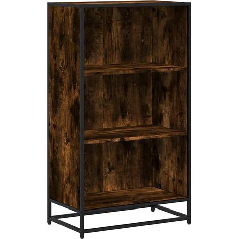 Maison Exclusive - Bücherregal Räuchereiche 60x35x107,5 cm Holzwe