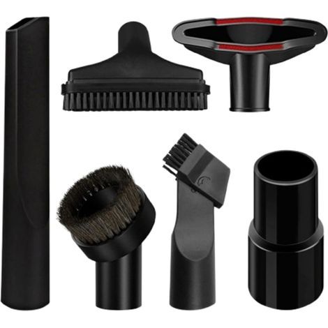 6 - Accessoire Aspirateur - Suceur Universel - Nettoyage Sols Et Fentes - Pour Intérieur 32mm À 35mm - Noir (1/5)