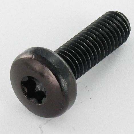 Vis métaux Tête cylindrique large TCL TORX T40 M8X25 Acier zingué noir-800 pièces (1/4)