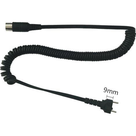 Fil de poignée de meuleuse Shixin/Soyang 204 210, fil de perceuse M80, fil de queue de téléphone portable sans balais Tianxia, noir et gris (fil de poignée Shixin) (1/5)