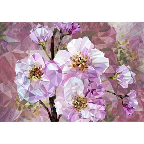 Komar Blooming Gems 368 x 248 cm, Papier peint panoramique XXL4-064, photomurale sur intissé (1/4)