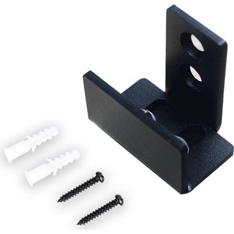 Guide de sol pour porte de grange, guide de porte coulissante en bas, guide de porte coulissante de grange, guide de sol robuste pour porte coulissante, rails de porte de placard coulissants (1/5)